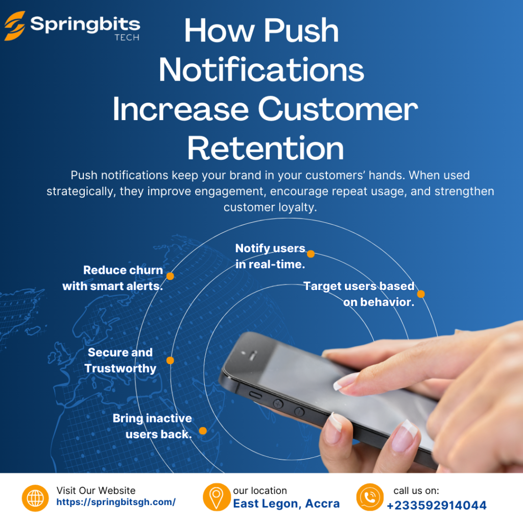 How Push Notifications Increase Customer Retention